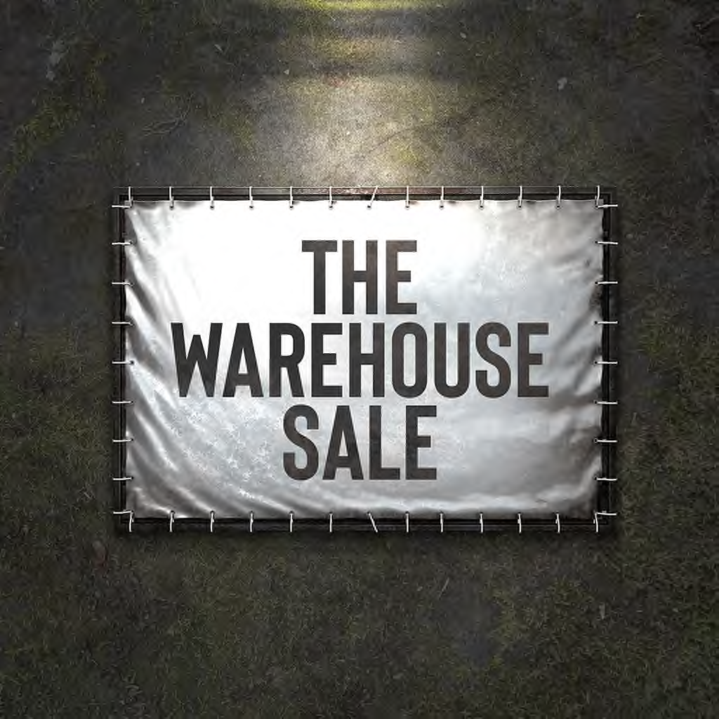 STOCK UP ON THE WAREHOUSE SALE DYSTOPIAN DEALS