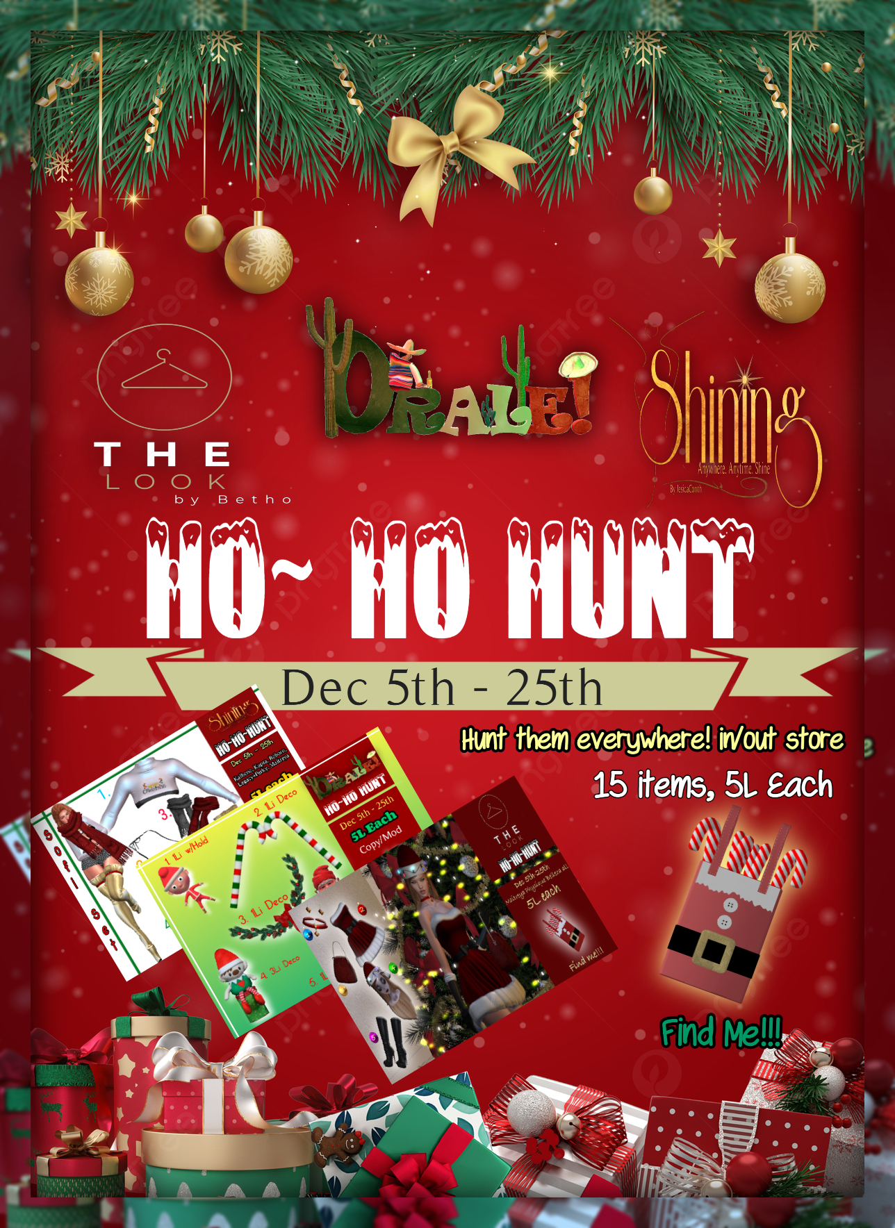 GO GO GO to the HO HO Hunt! – December
