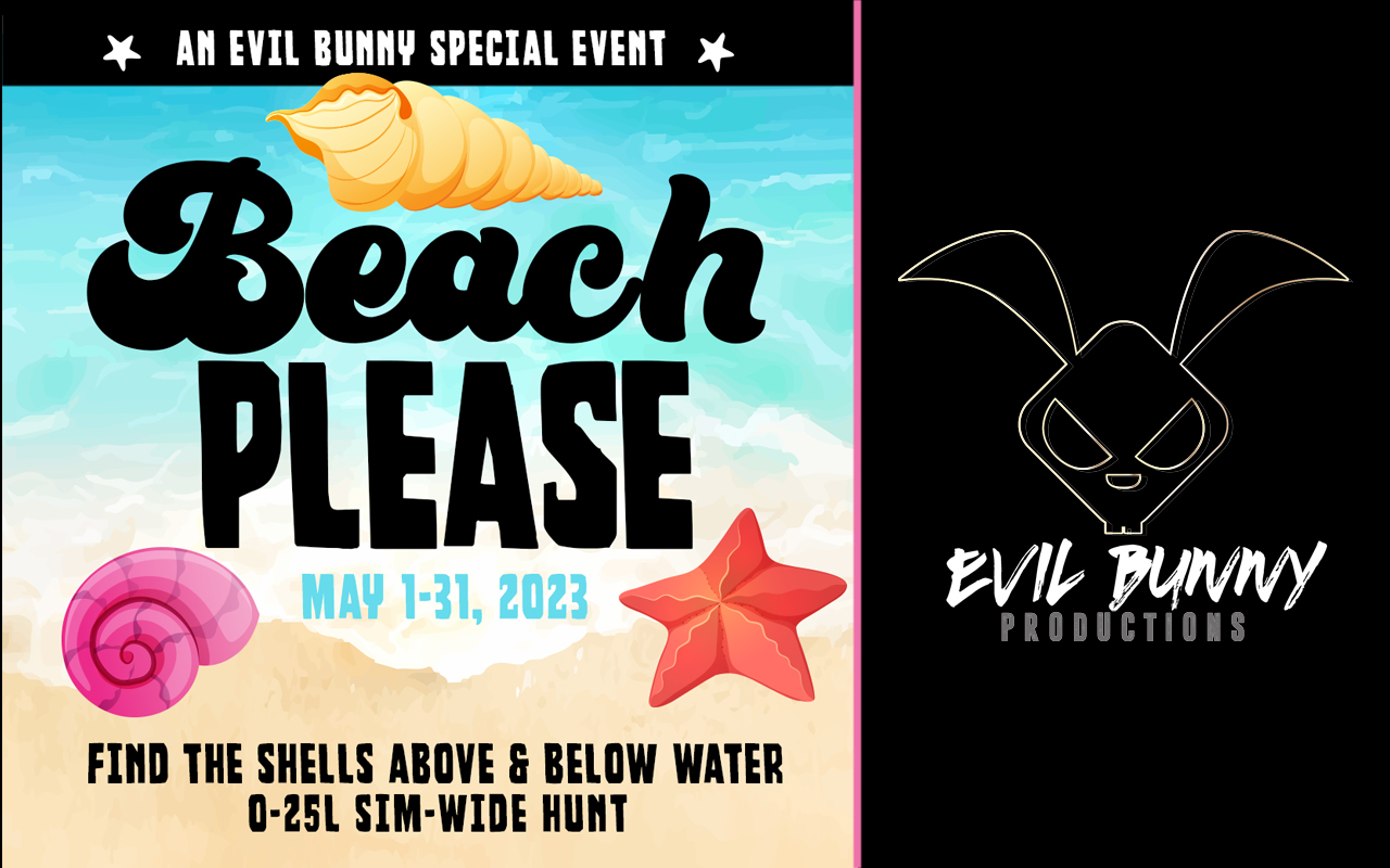 BEACH PLEASE! YOU DON’T WANT TO MISS THIS HUNT