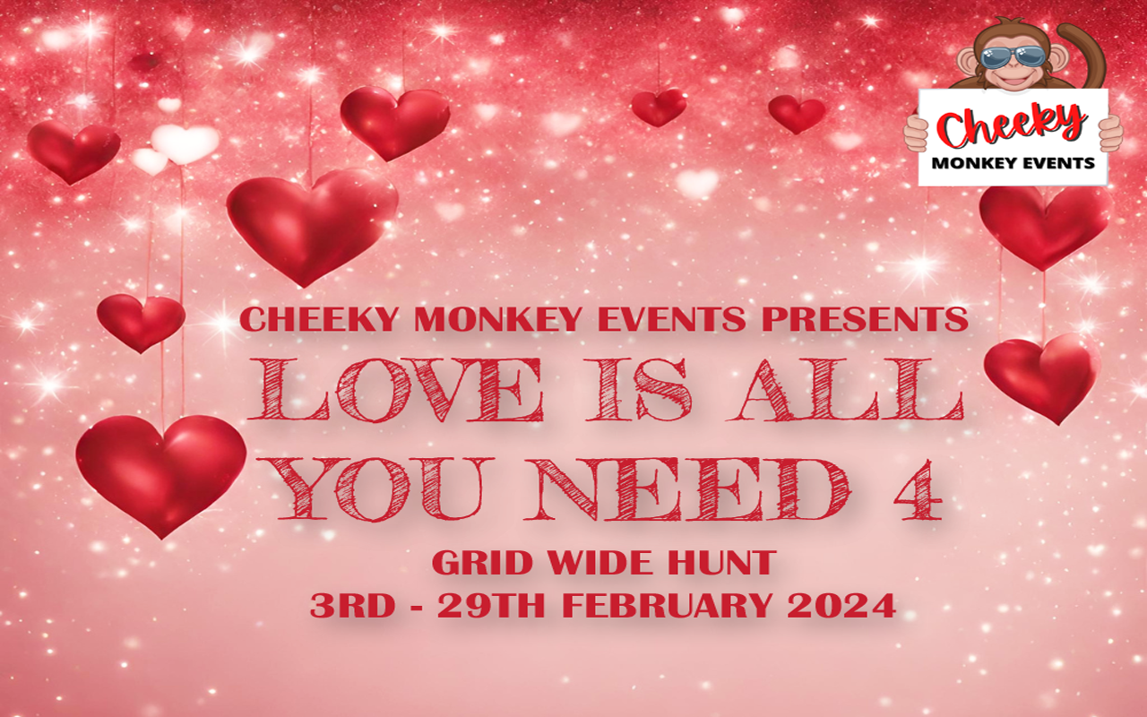 LOVE AWAITS YOU AT THE LOVE IS ALL YOU NEED HUNT