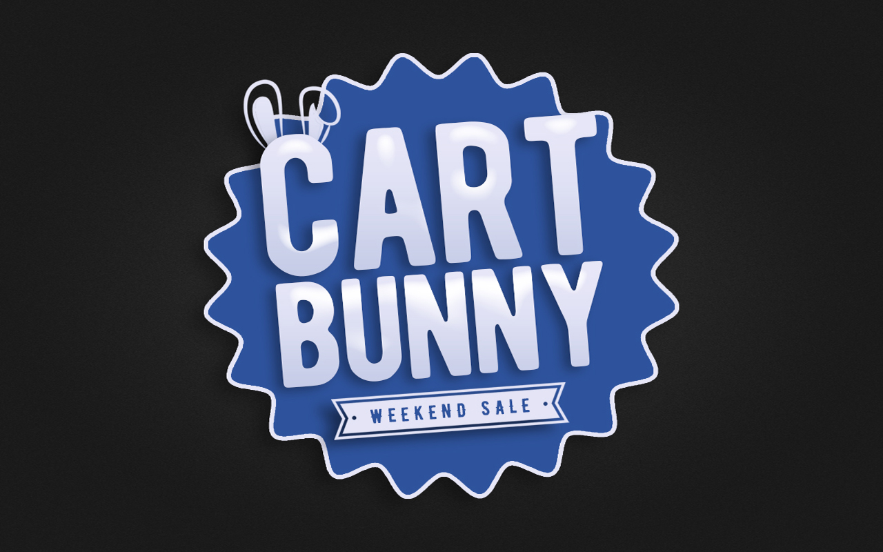 GRAB A FRIEND & HOP ON OVER TO CARTBUNNY’S WEEKEND SALE