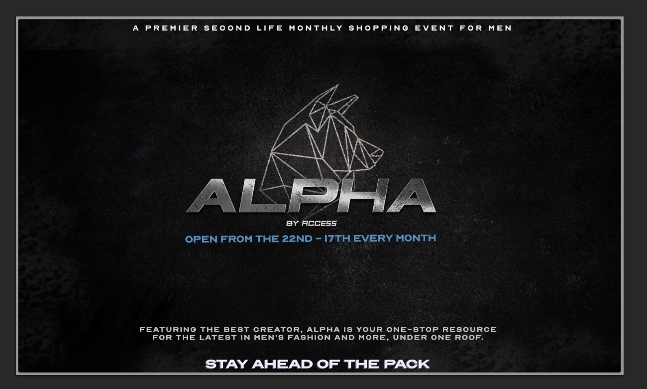 THIS ALPHA IS FIERCELY FRIGHTFUL