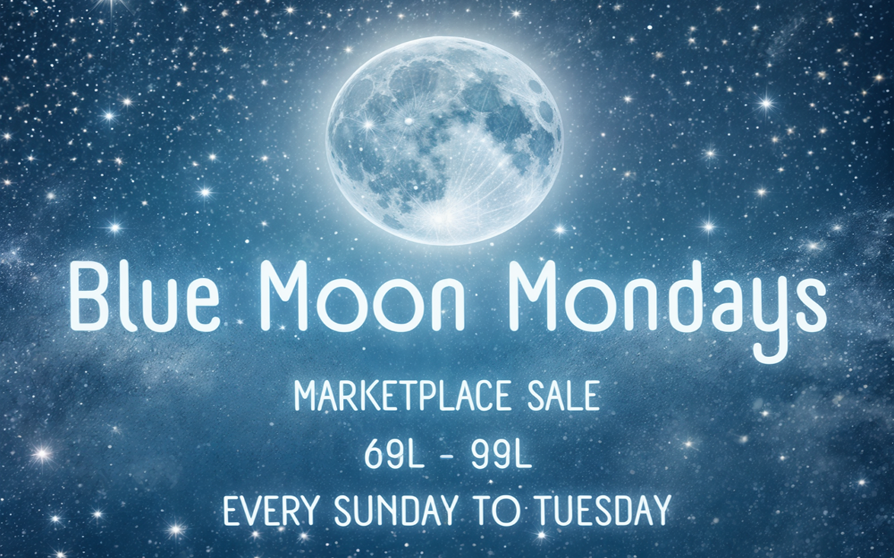 CHECK OUT THE NEW BLUE MOON MONDAY