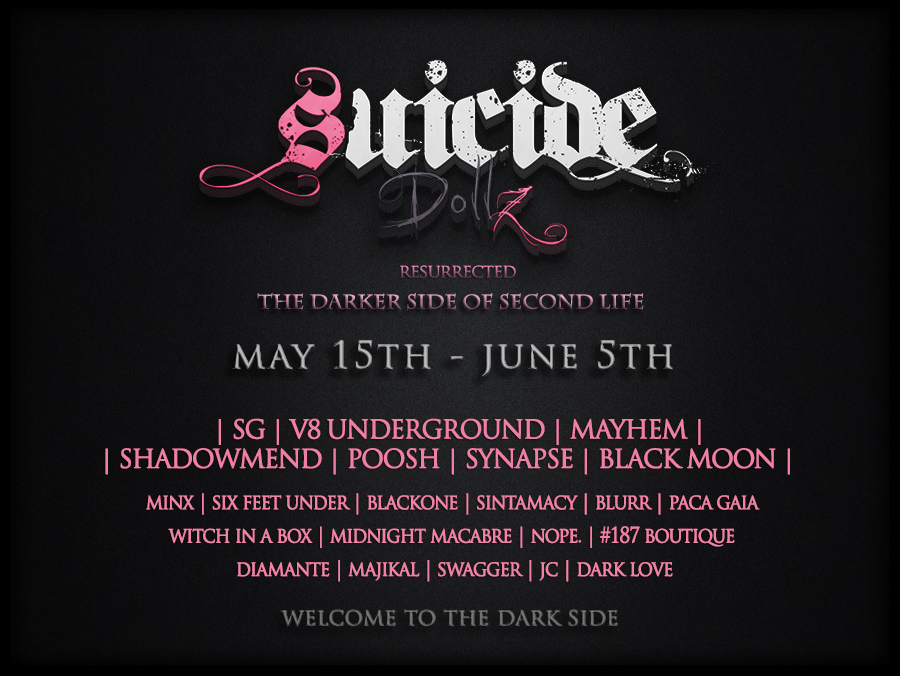 EMBRACE THE NIGHT WITH THE SUICIDE DOLLZ EVENT