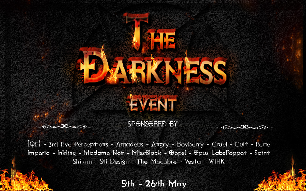 EERIE DELIGHTS & CREEPY COUTURE AT THE DARKNESS EVENT