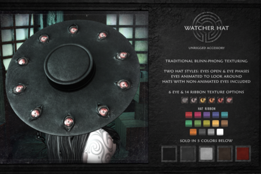 Witcher Hat, L$275 each