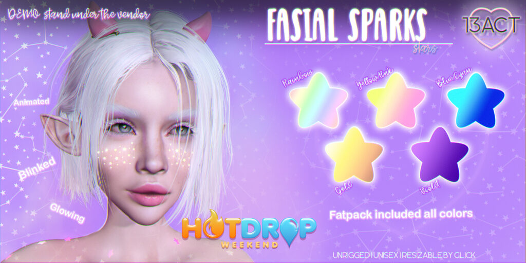 Facial Stars Sparkle
