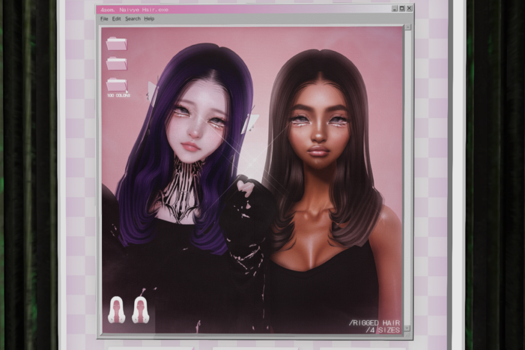 Naivye Hair, L$299 each/L$499 FP