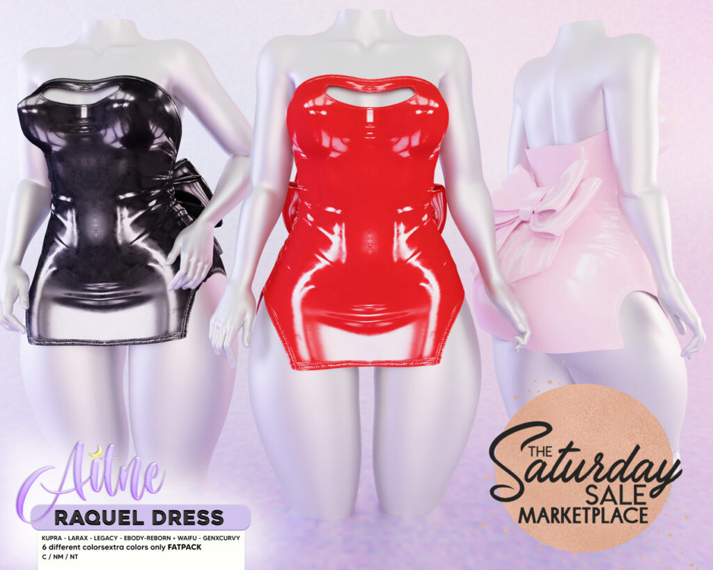 Raquel Dress - GenX Curvy/Inithium/Legacy/MaitreyaX/Reborn/+mods