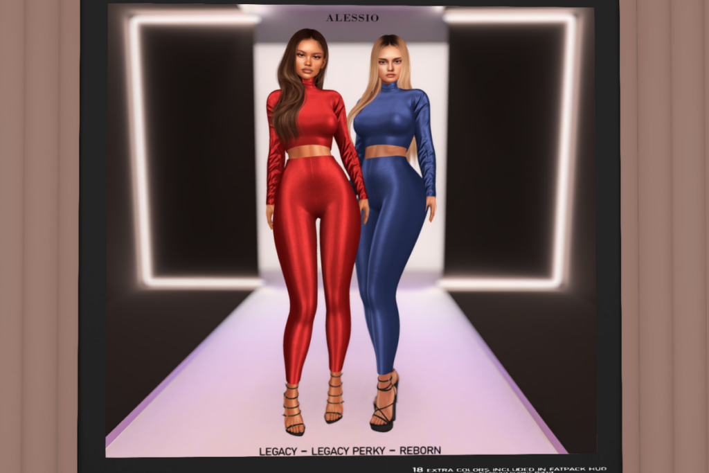 Sasha Top &amp; Pants - Legacy/Reborn/+mods, L$235 each/L$1099 each FP