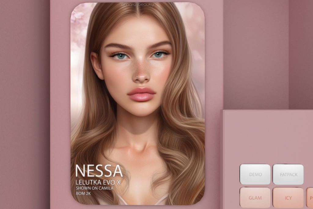 Nessa Skin - EvoX, L$849 each/L$3999 FP
