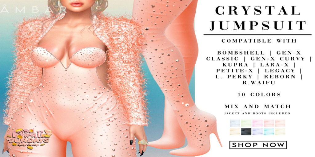 Crystal Jumpsuit - GenX/Inithium/Legacy/MaitreyaX/Reborn/+mods