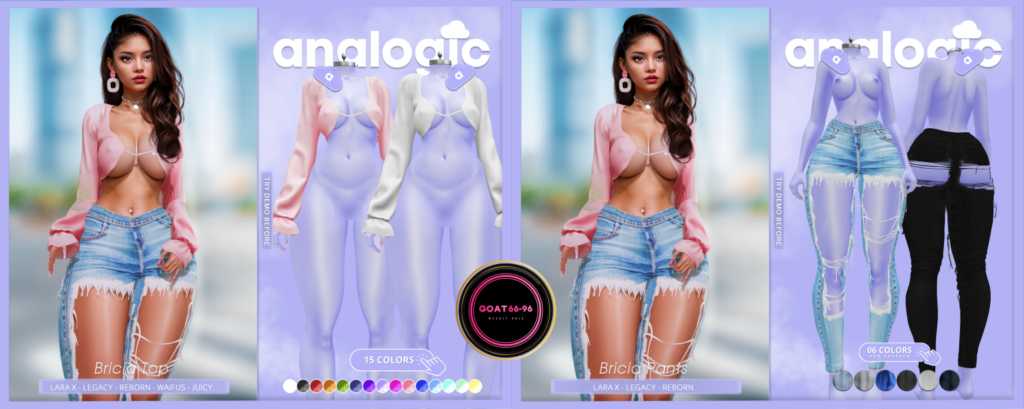 Bricia Top and Pants - Legacy/MaitreyaX/Reborn/+mods