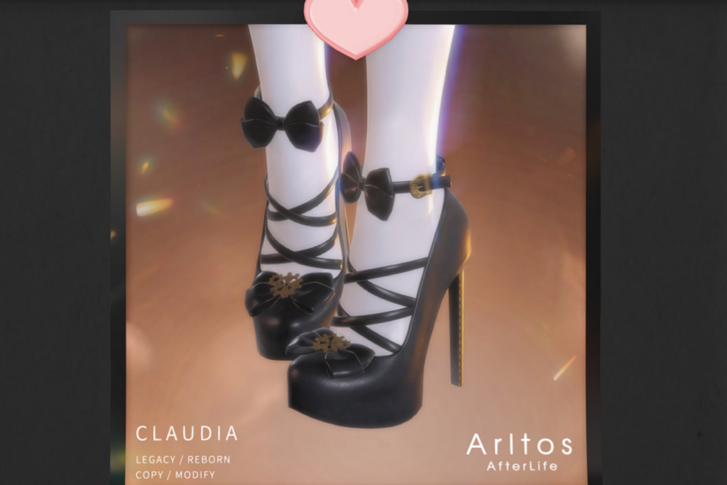 Claudia Heels - Legacy/Reborn, L$199 each/L$599 FP