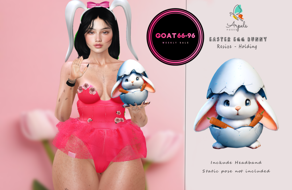 Easter Egg Bunny Holdable