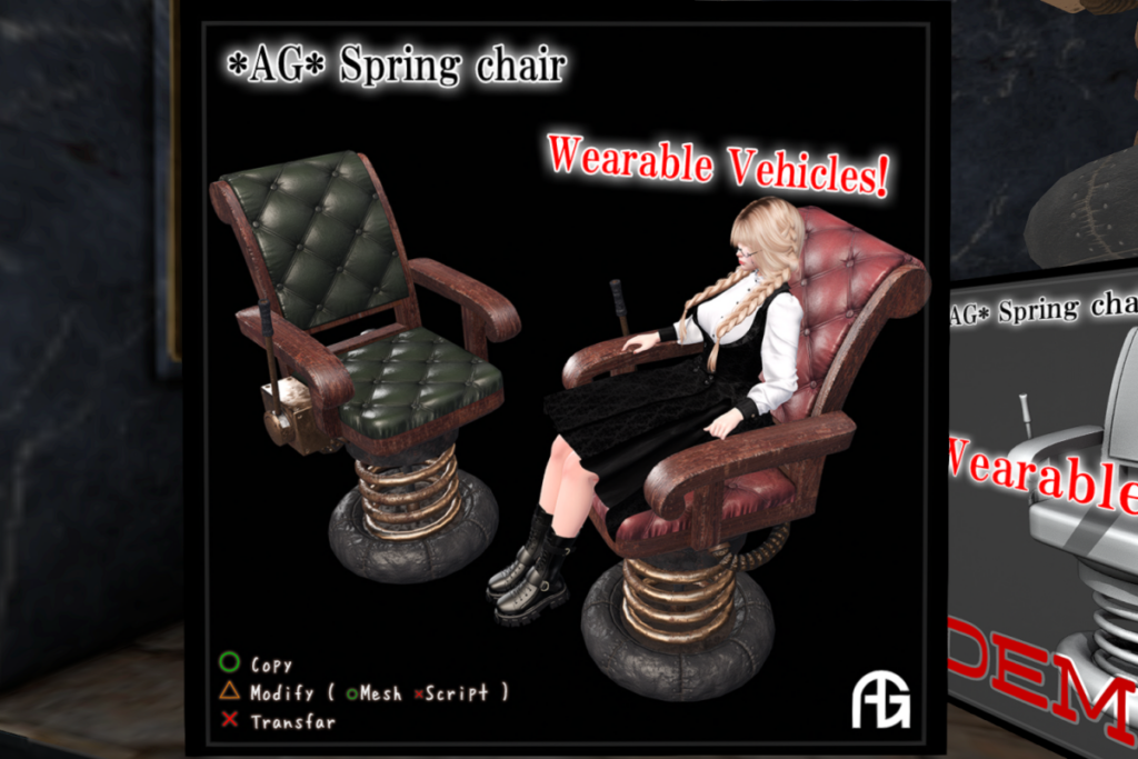 Spring Chair, L$250