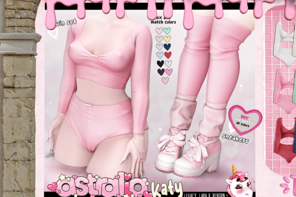 Katy Top &amp; Pants - Legacy/MaitreyaX/Reborn, L$399 each/L$1999 FP