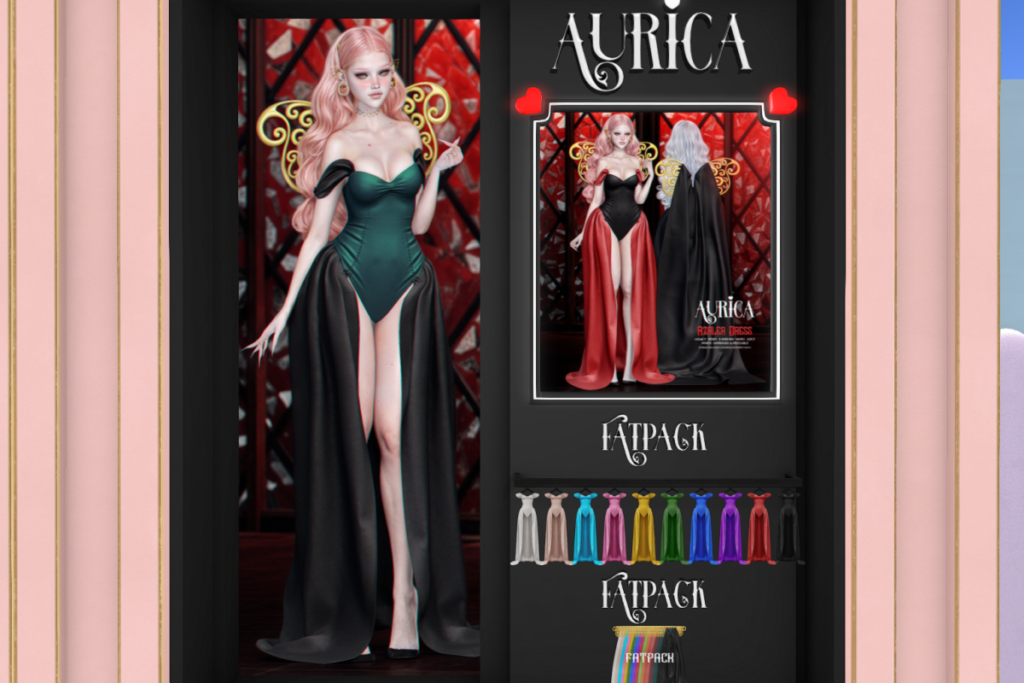 Azalea Dress - Legacy/Reborn/unrigged/+mods, L$249 each/L$299-L$1099 FP