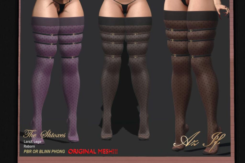 The Shtoxes Stockings - Legacy/MaitreyaX/Reborn, L$699 each/L$1199 FP