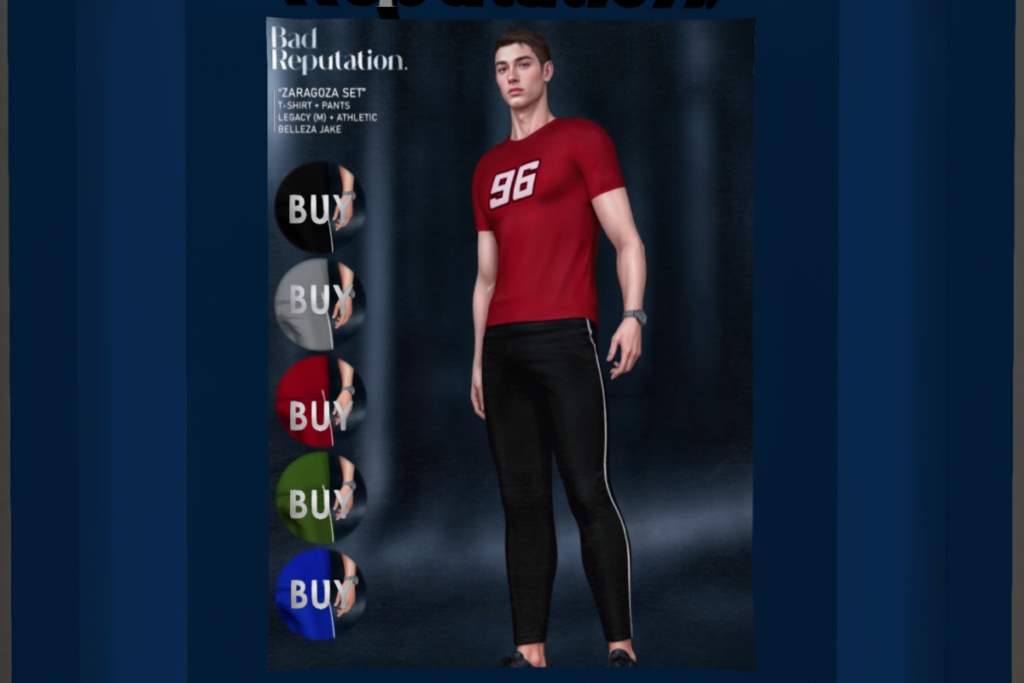 Zaragoza Set - Jake/Legacy/+mods, L$399 each/L$599 FP