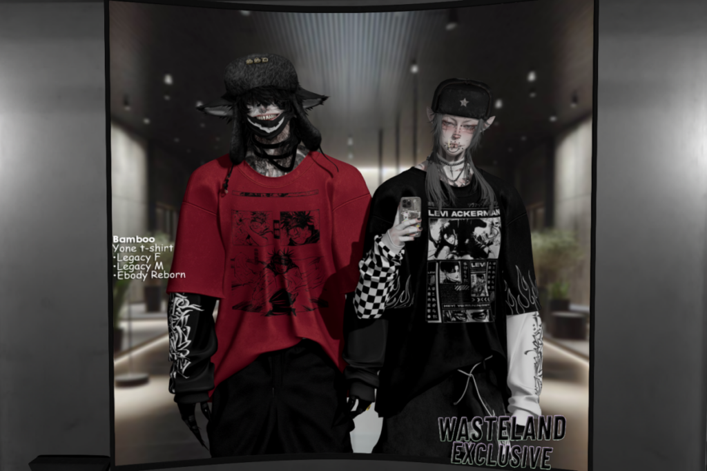 Yone T-Shirt - Legacy F+M/Reborn, L$279 each/L$1199 FP