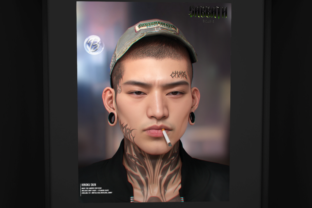 Hinoku Skin - EvoX, L$699 each/L$3495 FP