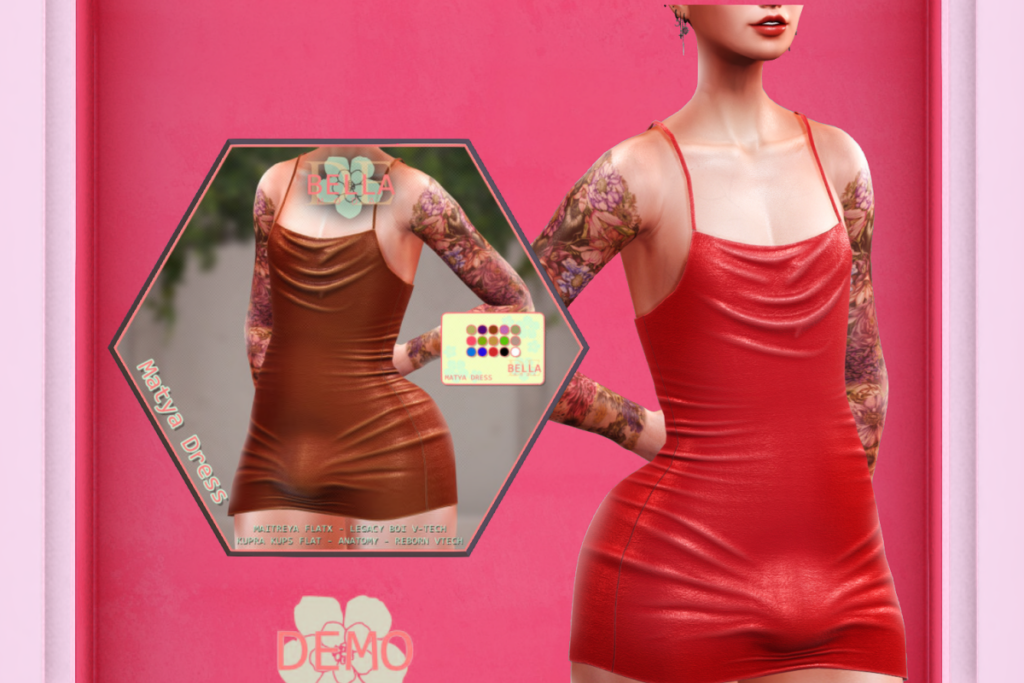 Matya Dress - see ad for fits, L$899
