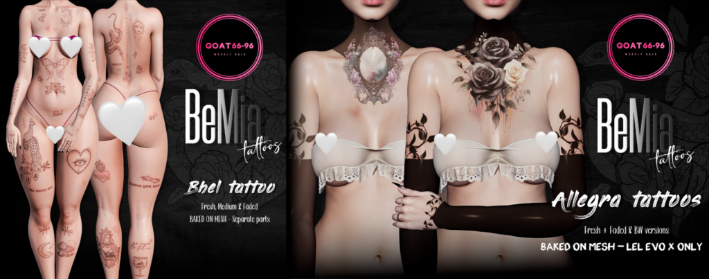 Bhel Tattoo - BOM | Allegra Tattoo - EvoX
