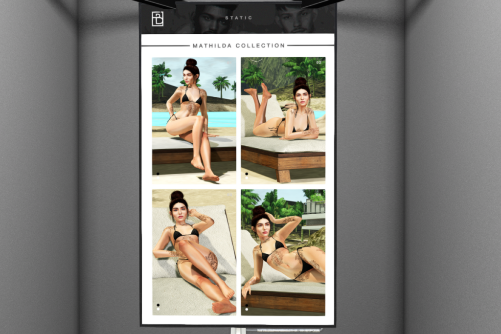Mathilda Poses, L$100 each/L$250 FP