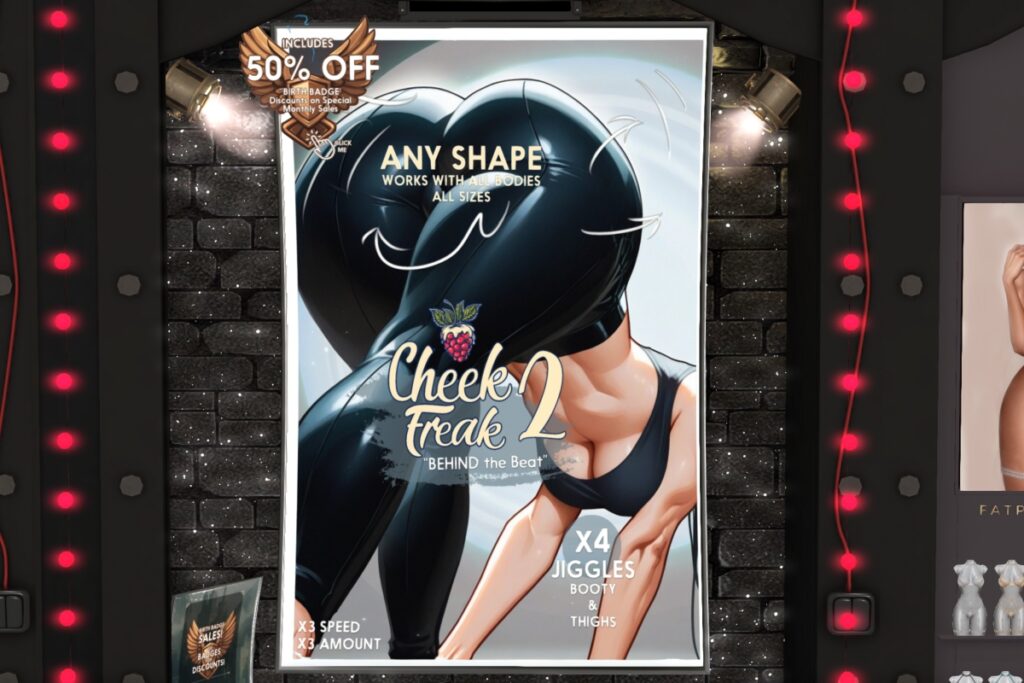 Cheek Freak 2 Animations, L$425