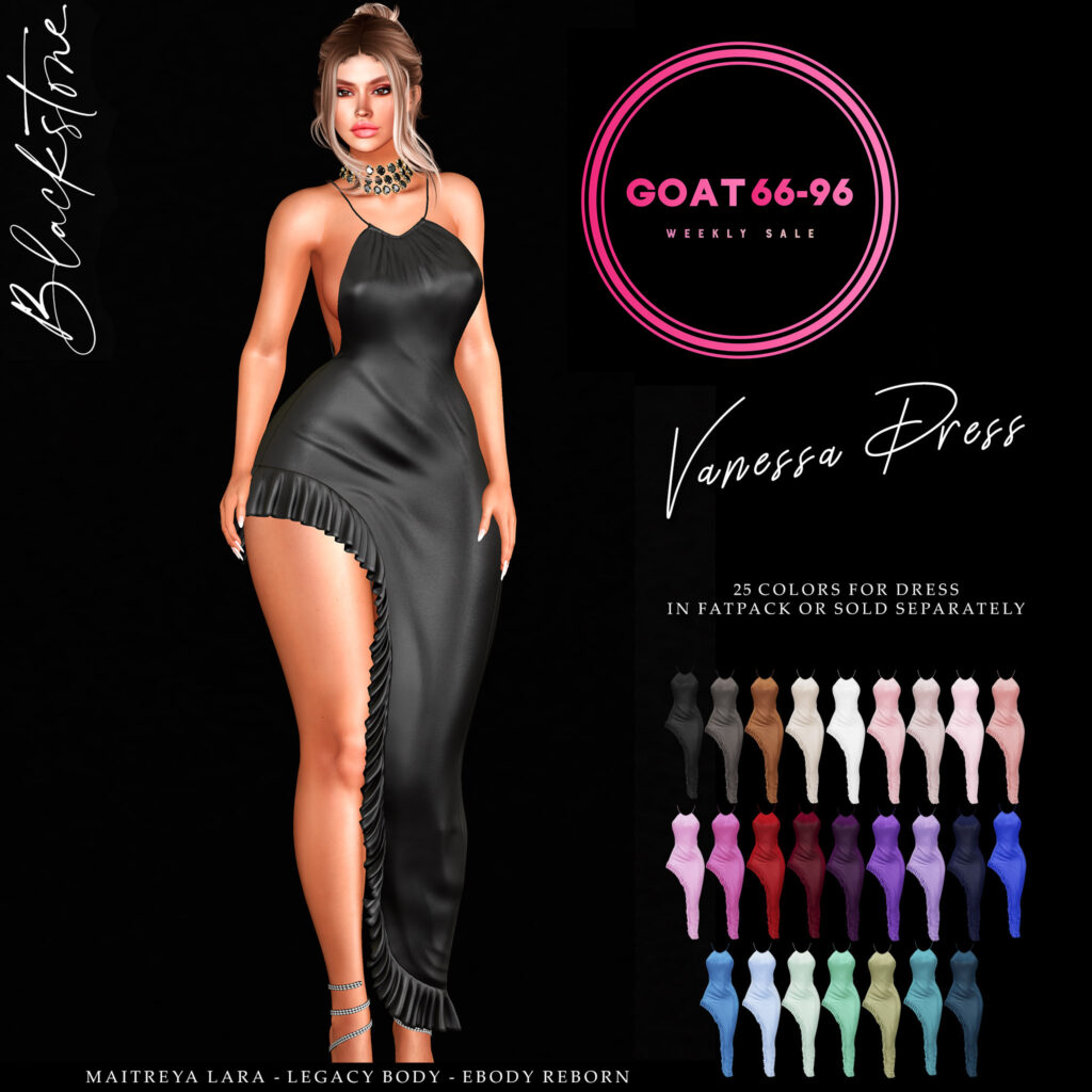 Vanessa Dress - Legacy/Maitreya/Reborn