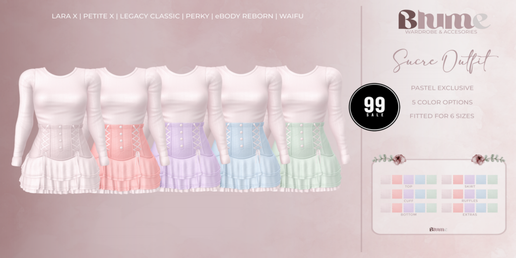 Sucre Outfit - Legacy/MaitreyaX/Reborn/+mods