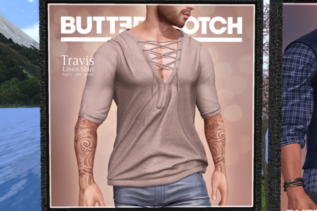 Travis Shirt- Gianni/Jake/Legacy	&lt;a href=&quot;http://maps.secondlife.com/secondlife/BUTTERSCOTCH/132/132/24&quot; target=&quot;_blank&quot;&gt;Teleport&lt;/a&gt;