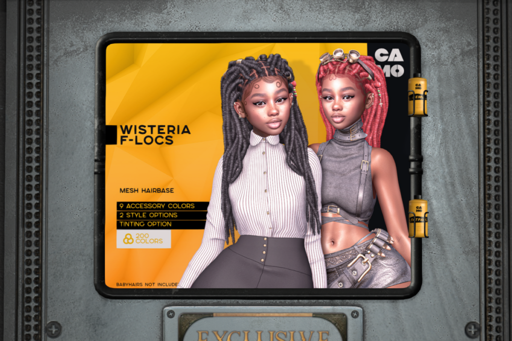 Wisteria F-Locs, L$599