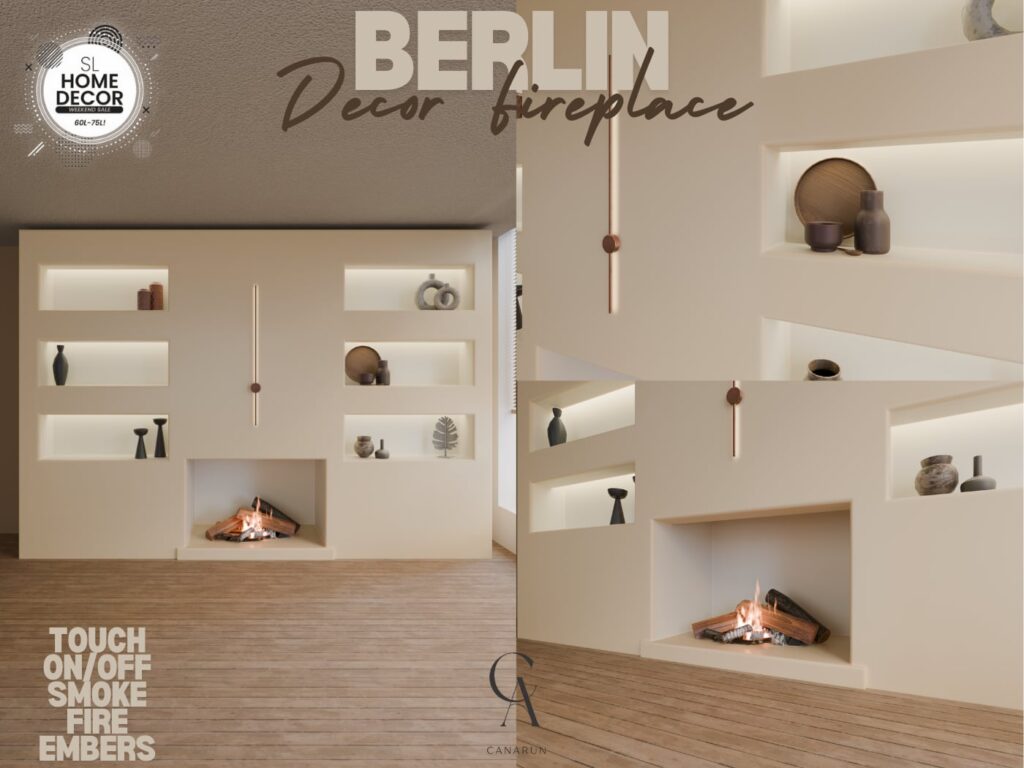 Berlin Decor Fireplace