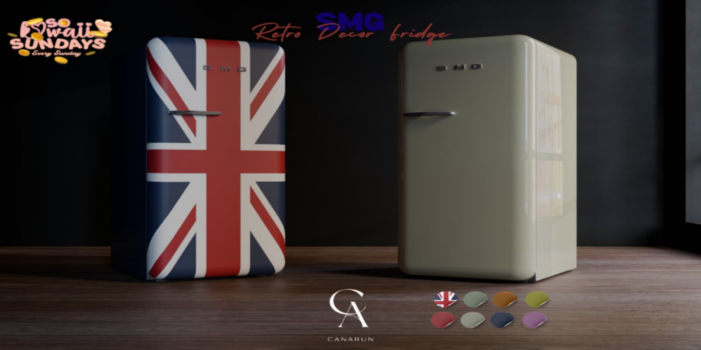 SMG Retro Decor Fridge