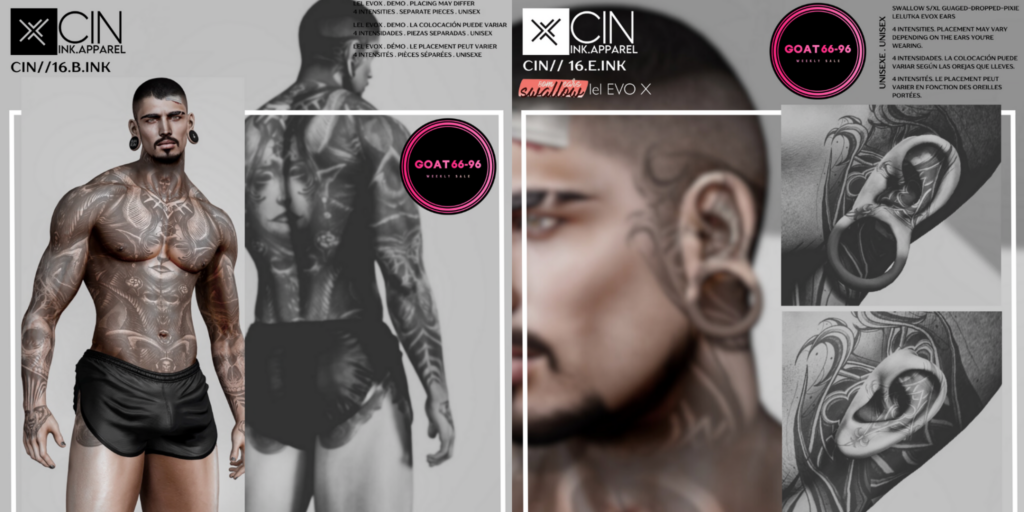 16.B.Ink - EvoX | 16.E.Ink Tattoos - EvoX/Swallow