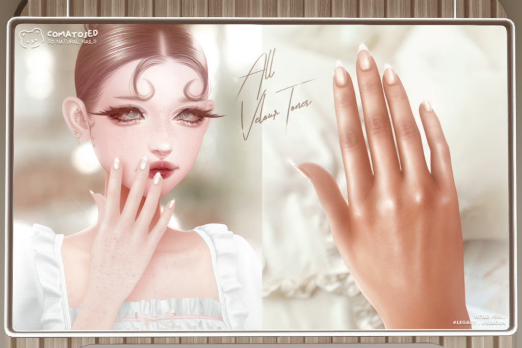 So Natural Nails - Legacy/Reborn, L$250 each/L$1500 FP