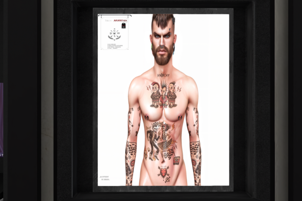 Anarchy Tattoo - BOM, L$300