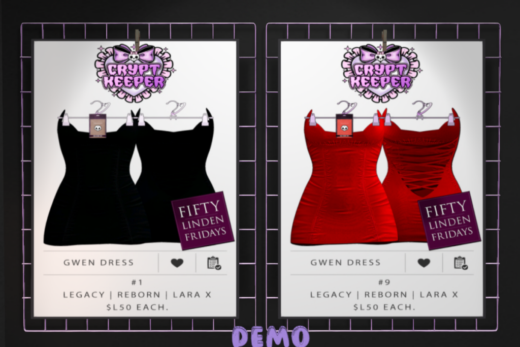 Gwen Dress - Legacy/MaitreyaX/Reborn	&lt;a href=&quot;http://maps.secondlife.com/secondlife/Beloved/50/177/1498&quot; target=&quot;_blank&quot;&gt;Teleport&lt;/a&gt;