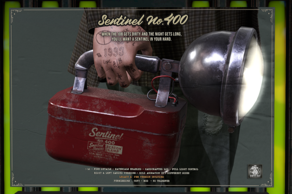 Sentinel No.400, L$349