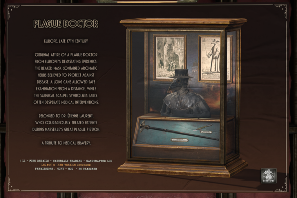 Plague Doctor Display, L$395