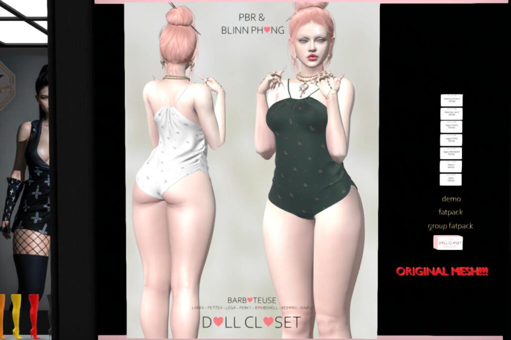 Barb Yeuse Set - Legacy/MaitreyaX/Reborn/+mods, L$699 each/L$1999 FP