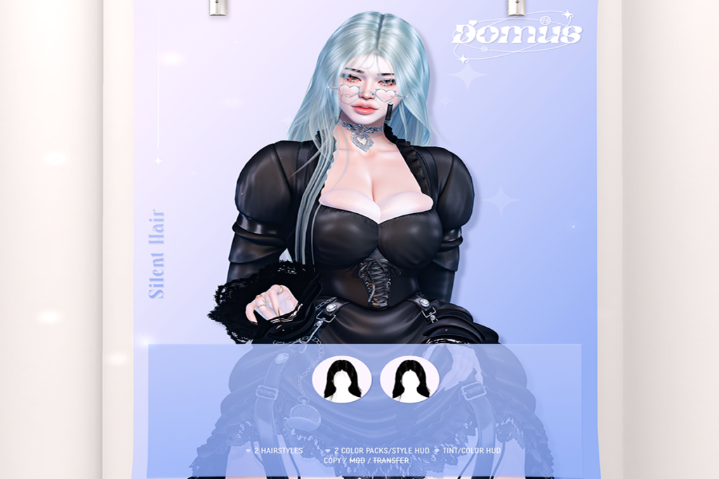 Silent Hair, L$450 FP