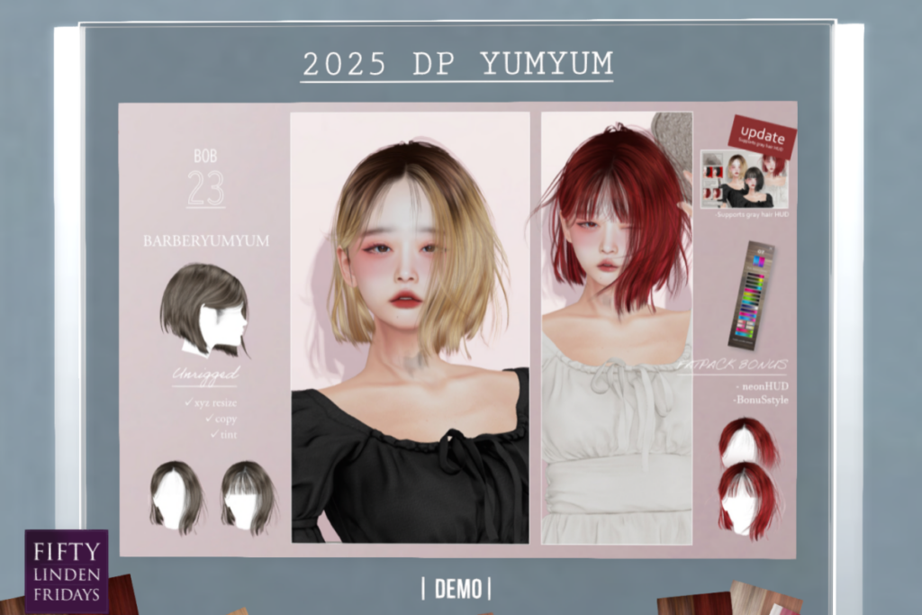 Barberyumyum B23	&lt;a href=&quot;http://maps.secondlife.com/secondlife/Minnaloushe/186/196/28&quot; target=&quot;_blank&quot;&gt;Teleport&lt;/a&gt;