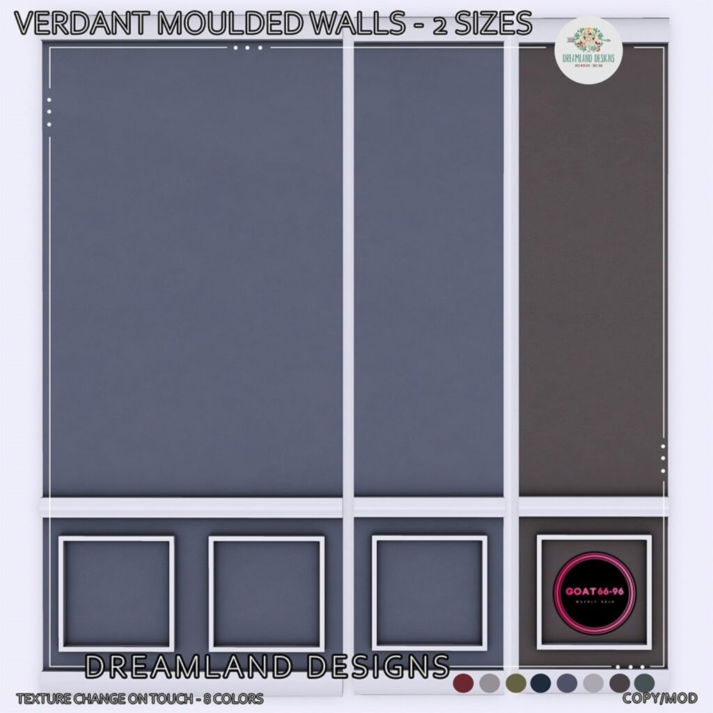Verdant Moulded Walls Decoration
