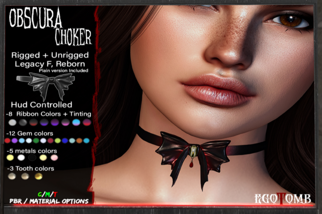 Obscura Choker - Legacy/Reborn/Unrigged, L$300