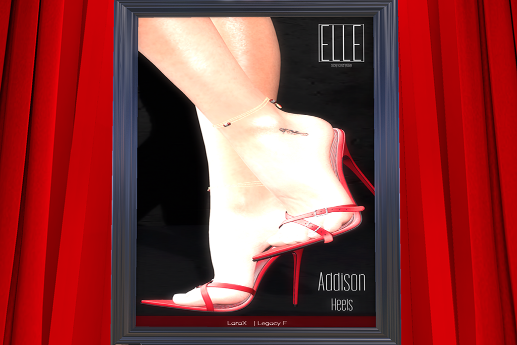 Addison Heels - Legacy/MaitreyaX, L$349 each/L$1599 FP