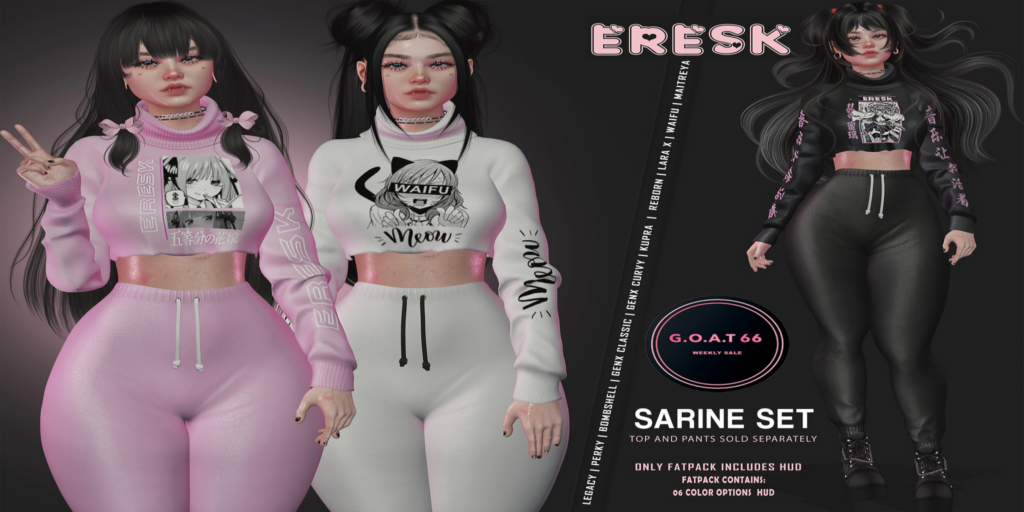 Sarine Set - Inithium/GenX/Legacy/Maitreya/Reborn/+mods