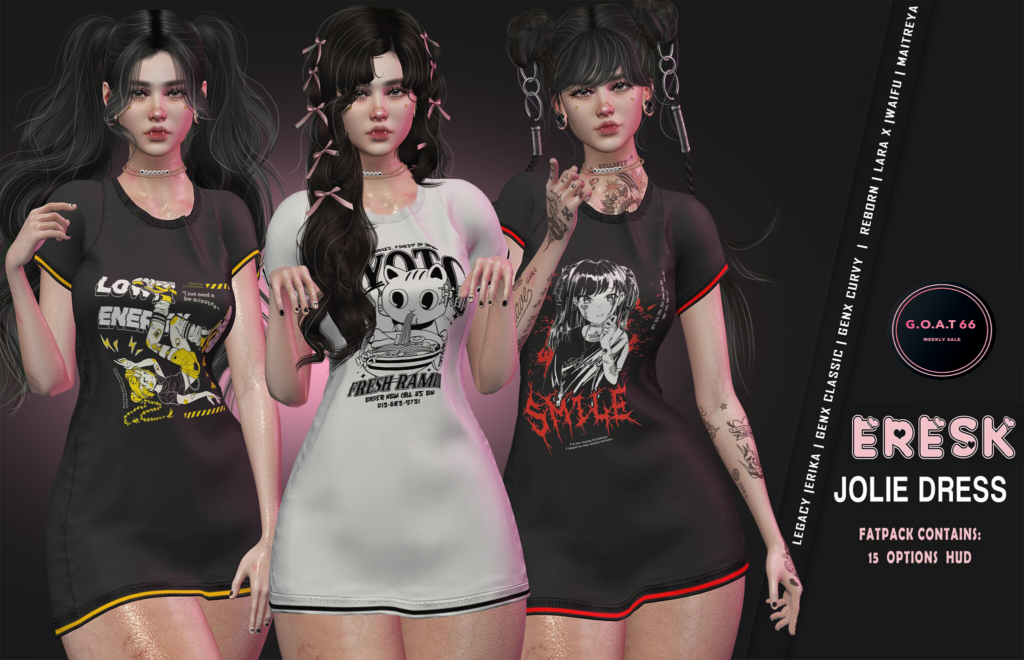 Jolie Dress - Erika/GenX/Legacy/Maitreya/Reborn/+mods